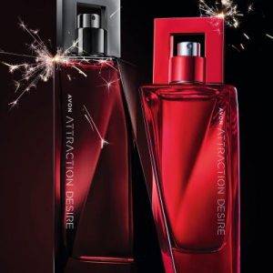 Avon Attraction Desire parfemi probudit će  vašu strast uz neodoljivu notu vatre