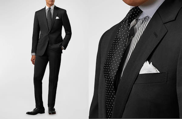 Što kombinirati uz crno odijelo?