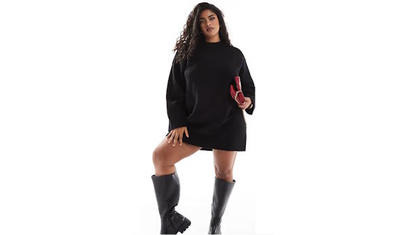 Moderne kratke haljine za punije žene