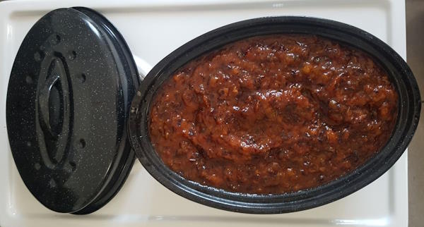 Domaći pekmez od pečenih šljiva