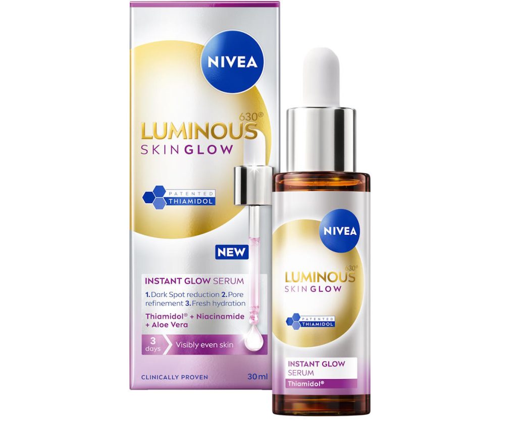 Otkrij nove dimenzije blistavosti kože
uz NIVEA LUMINOUS630® SKIN GLOW proizvode