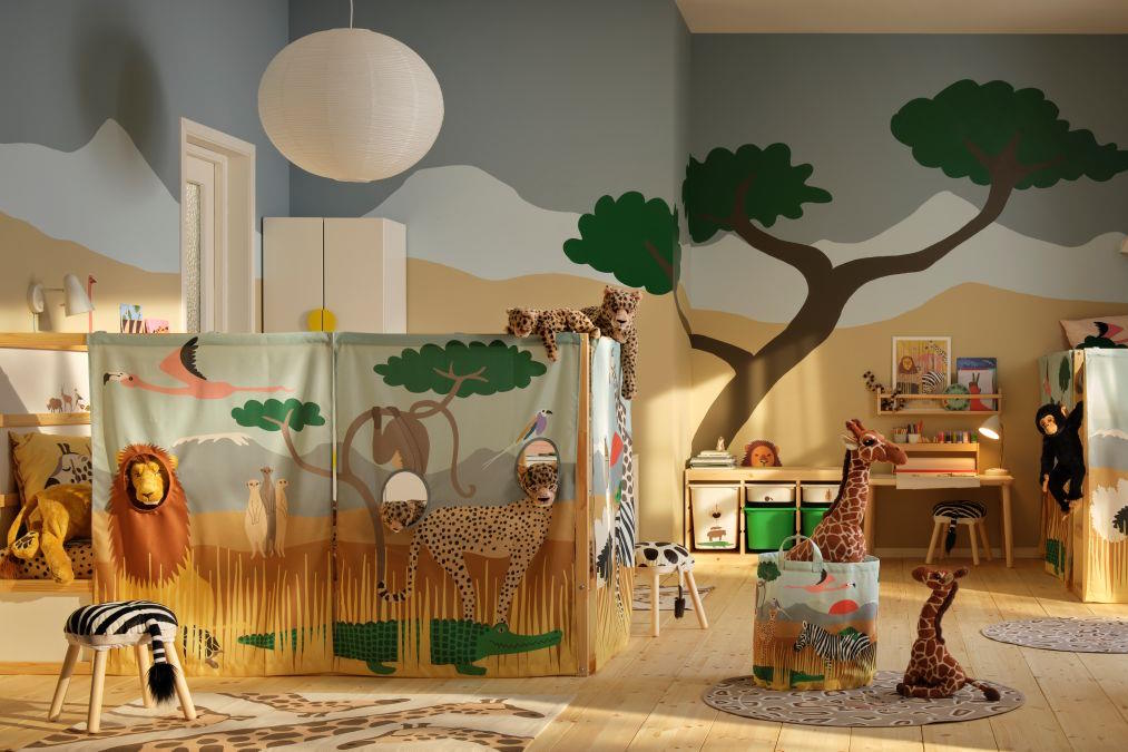 Nova IKEA SANDLÖPARE kolekcija za djecu donosi čaroliju afričke savane